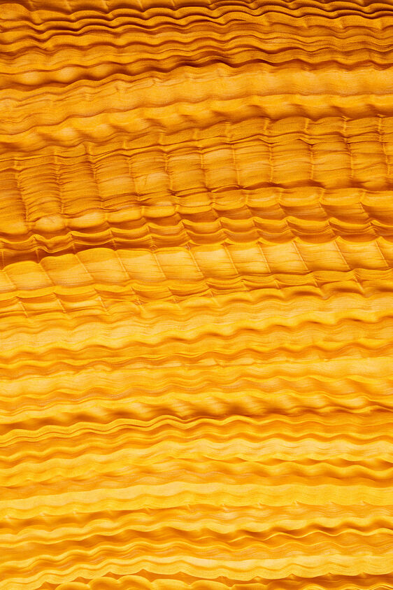 Mustard Print Scarf, , image 2